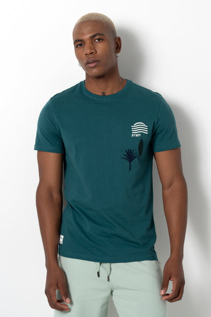 Statement T-Shirt _ 161147 _ Emerald