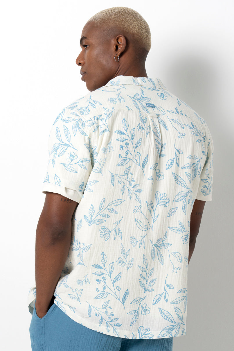 Double Cloth Shirt _ 161137 _ Off White