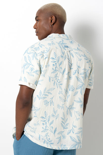 Double Cloth Shirt _ 161137 _ Off White
