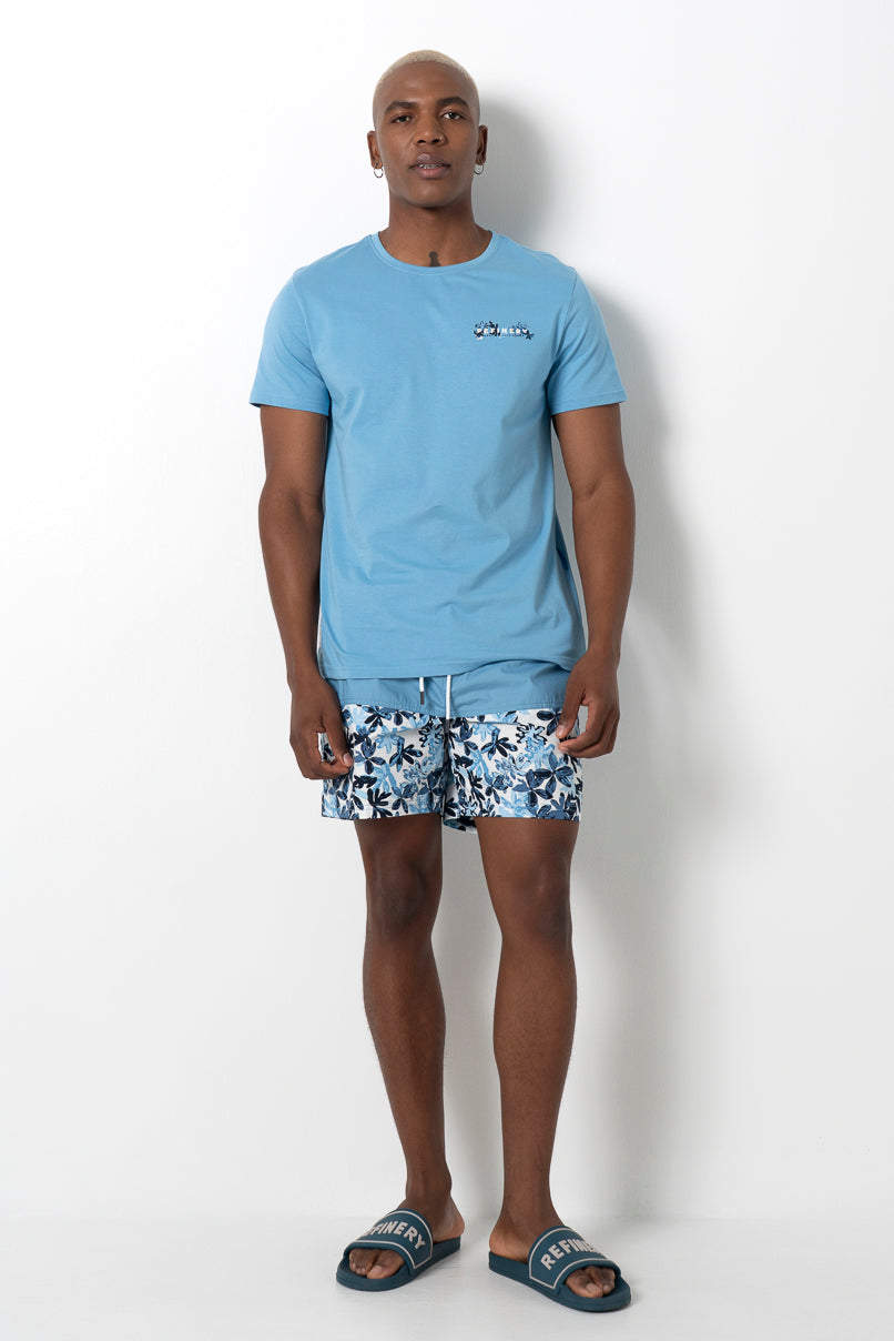 Graphic T-Shirt _ 161149 _ Blue