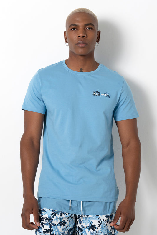 Graphic T-Shirt _ 161149 _ Blue