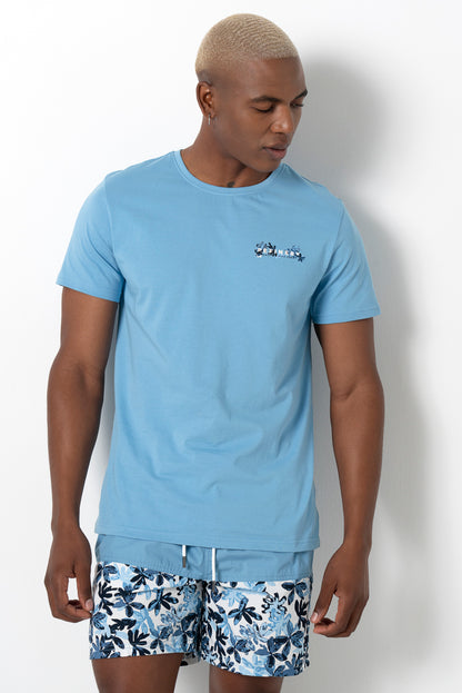 Graphic T-Shirt _ 161149 _ Blue