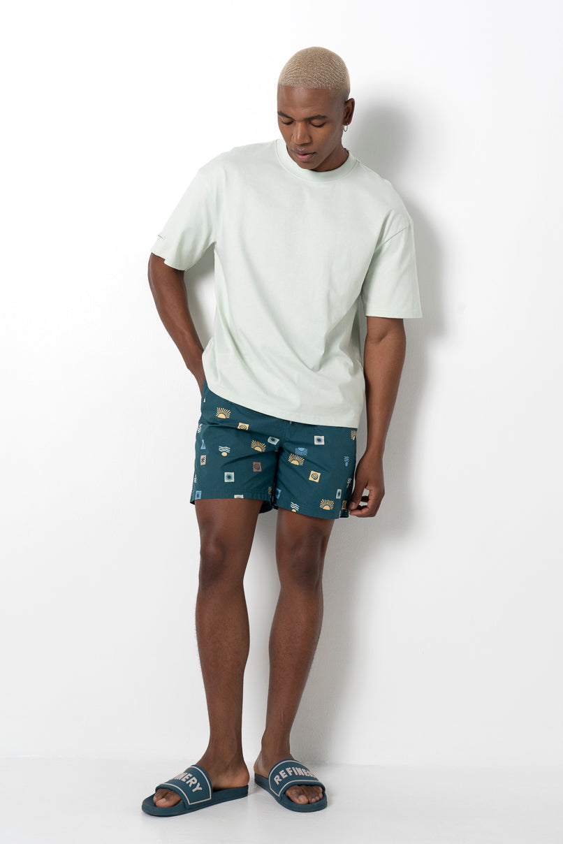 Pool Short _ 162110 _ Emerald
