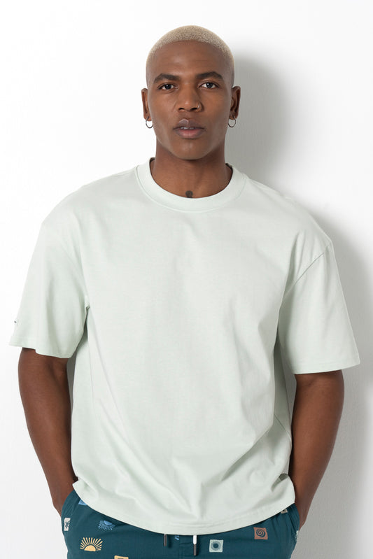 Minimalistic T-Shirt _ 161151 _ Mint