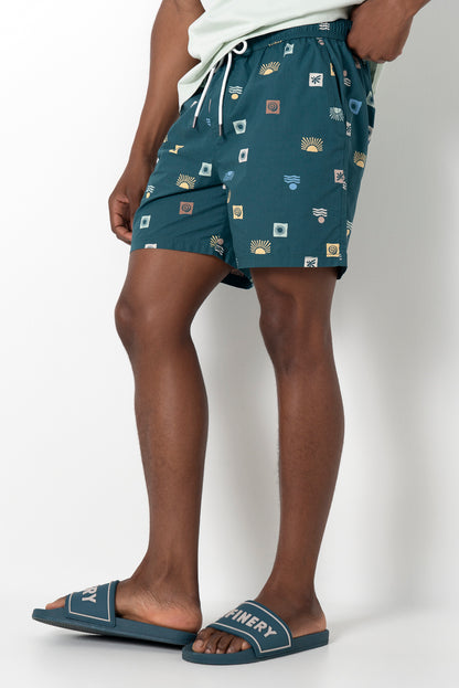 Pool Short _ 162110 _ Emerald