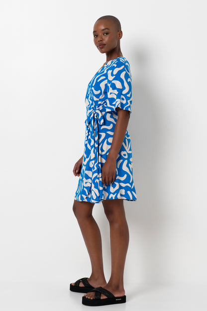 Wrap Dress _ 165758 _ Blue