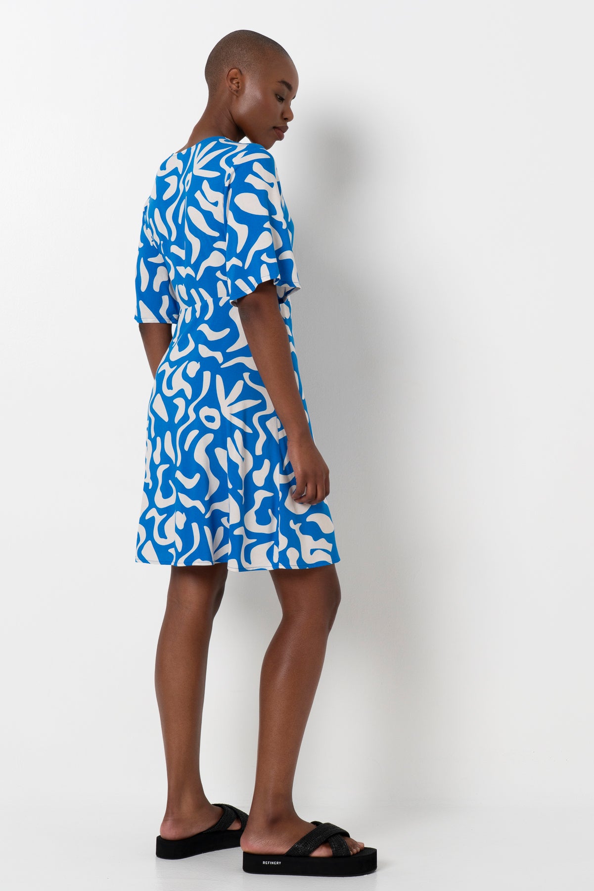 Wrap Dress _ 165758 _ Blue