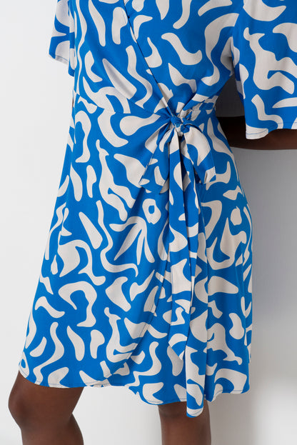 Wrap Dress _ 165758 _ Blue