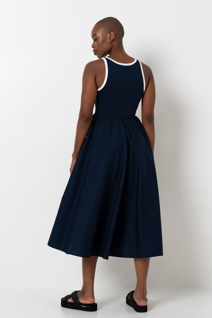 Racer Dress _ 165745 _ Blue
