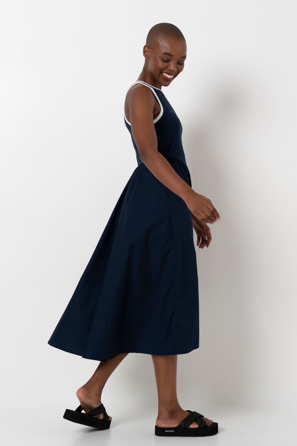 Racer Dress _ 165745 _ Blue