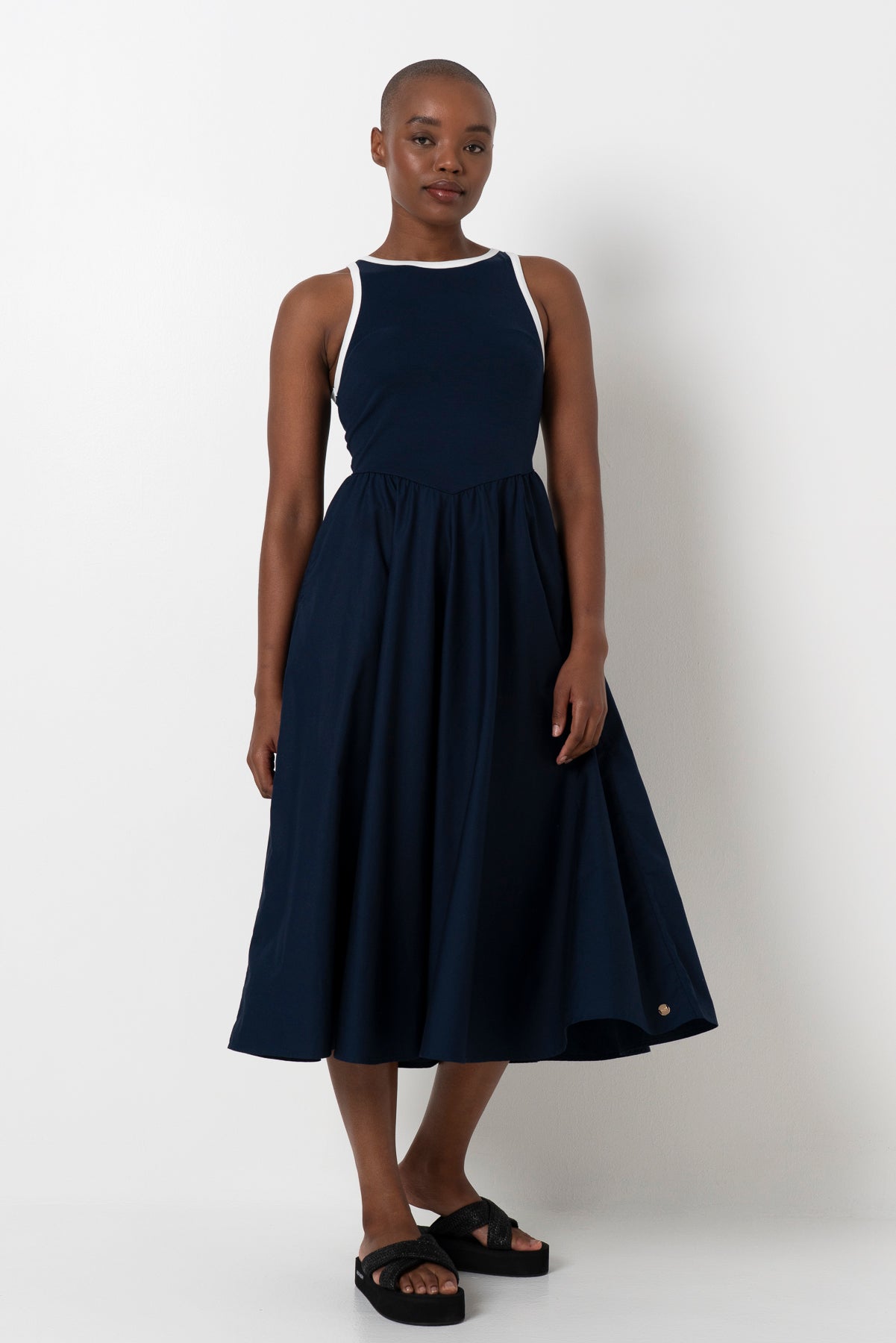 Racer Dress _ 165745 _ Blue