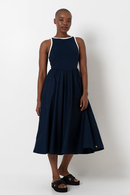 Racer Dress _ 165745 _ Blue