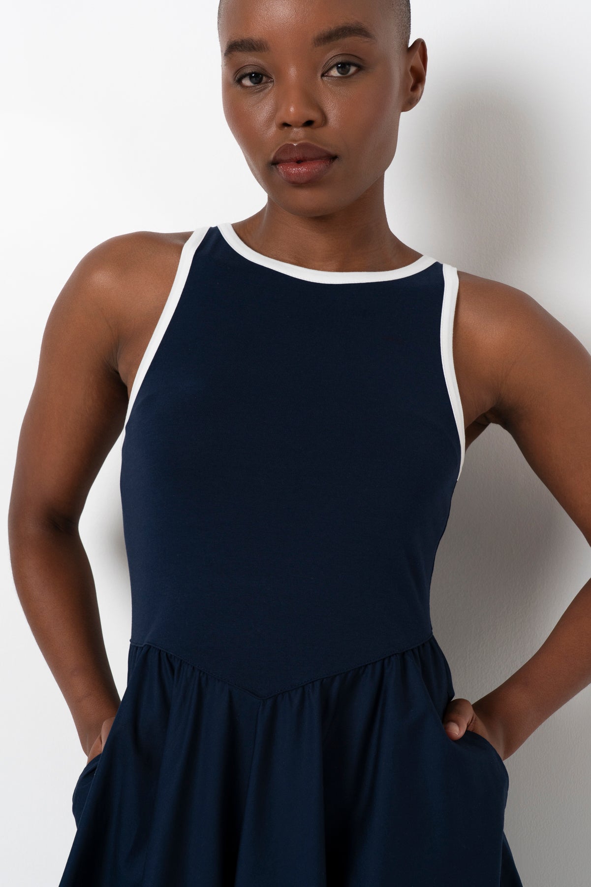 Racer Dress _ 165745 _ Blue