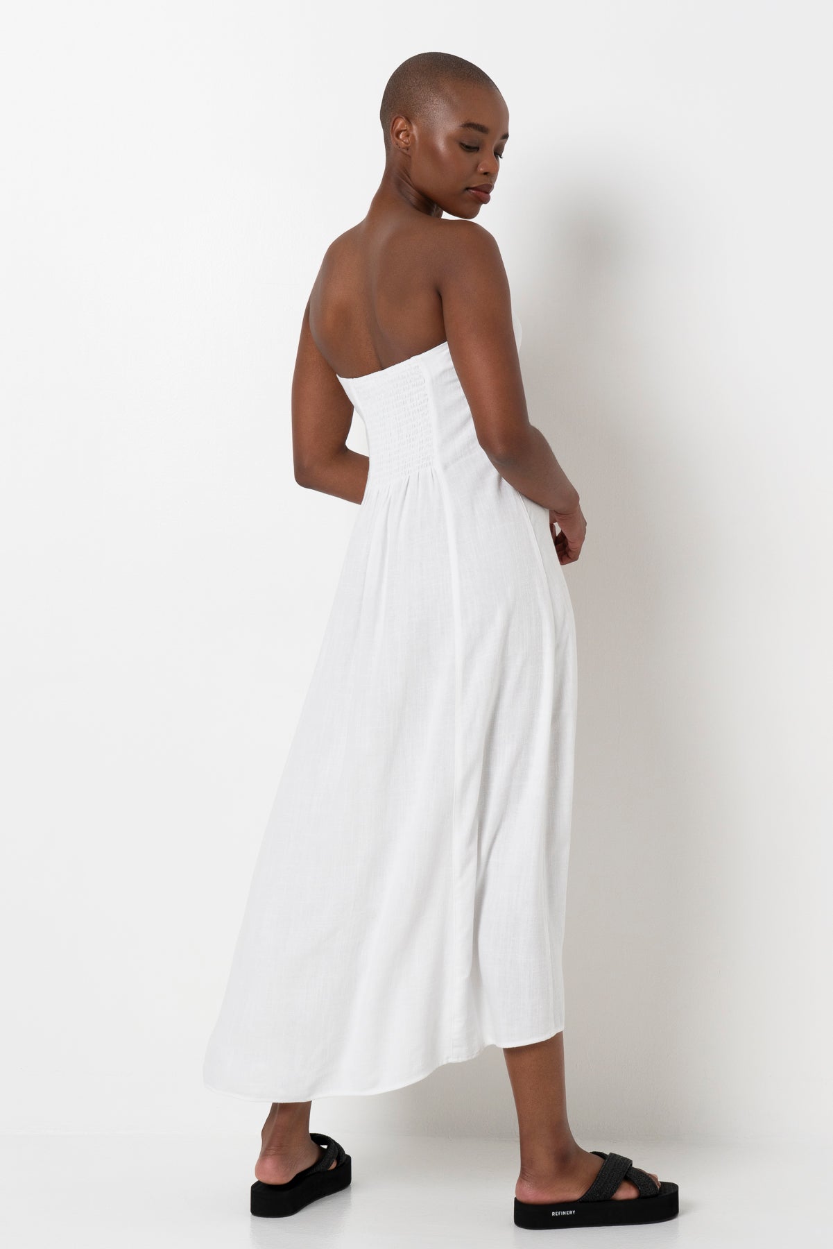 Bandeau Dress _ 165775 _ White