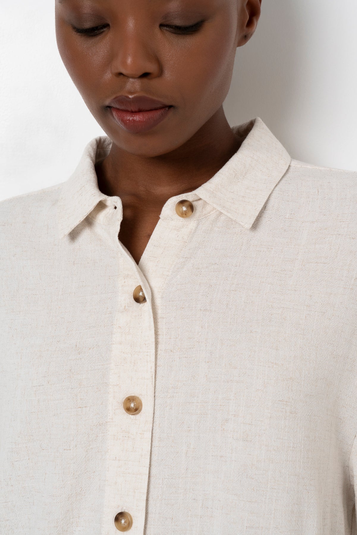 Boxy Shirt _ 163516 _ Oatmeal