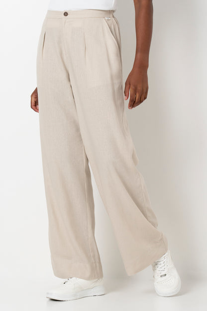 Hi Rise Pants _ 165699 _ Stone