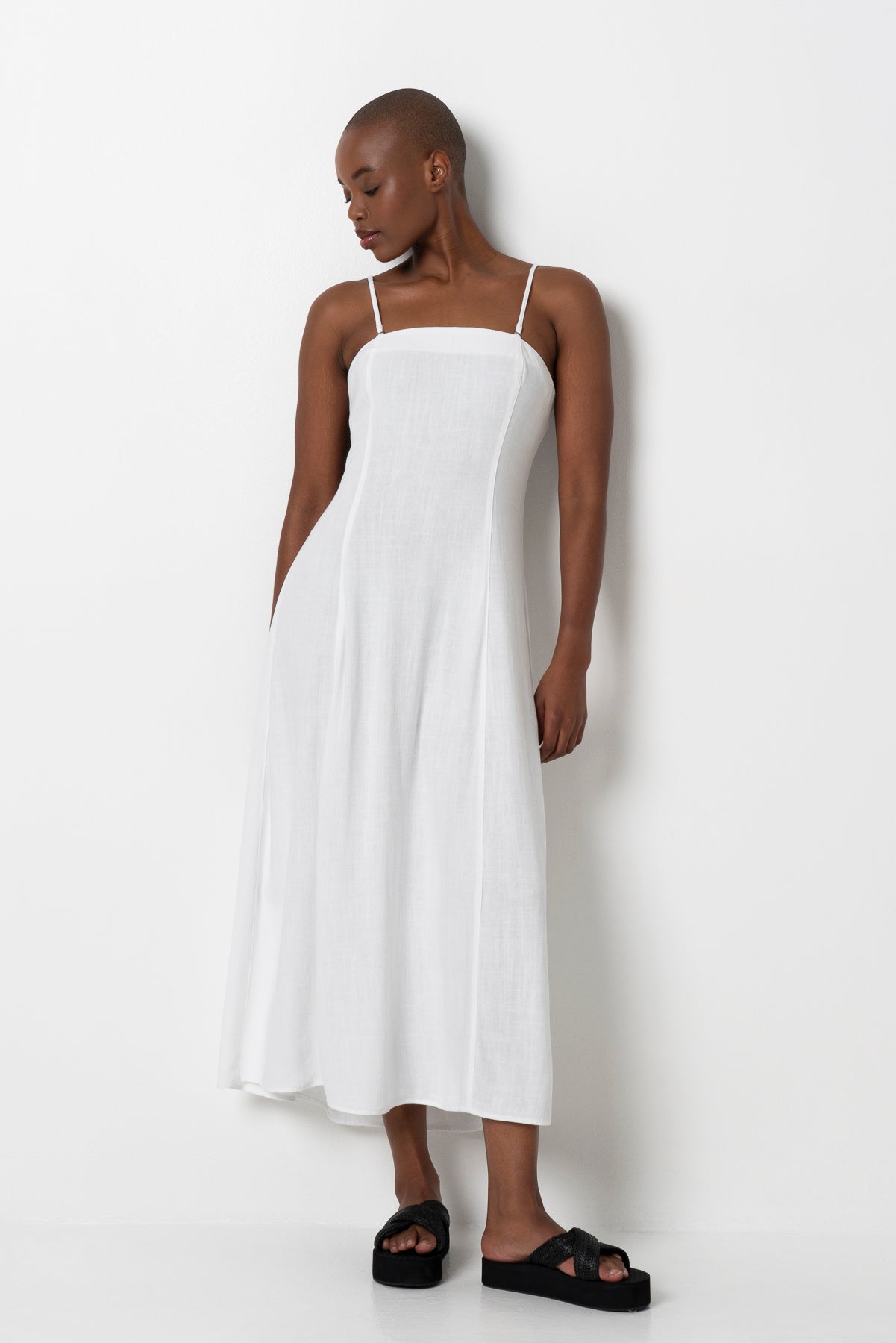 Bandeau Dress _ 165775 _ White