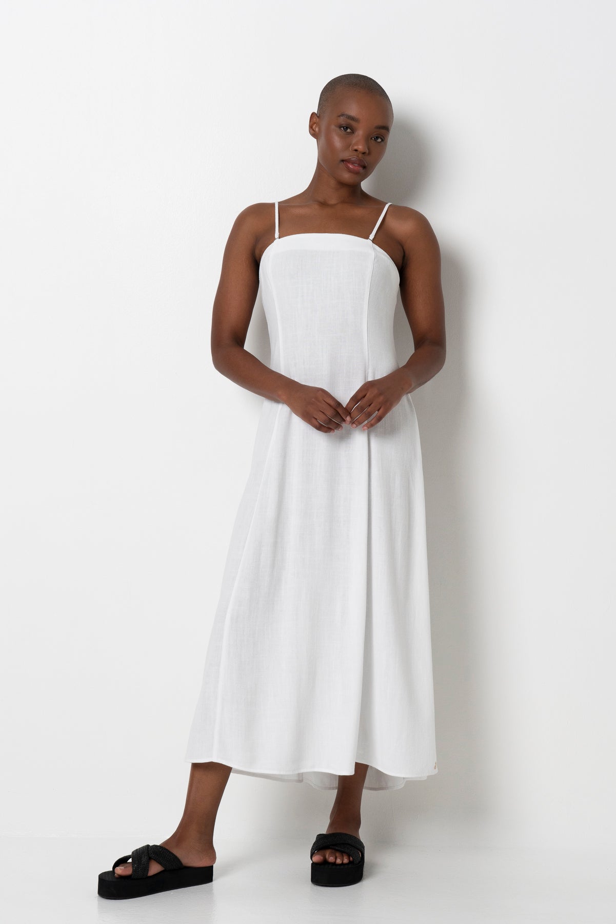 Bandeau Dress _ 165775 _ White