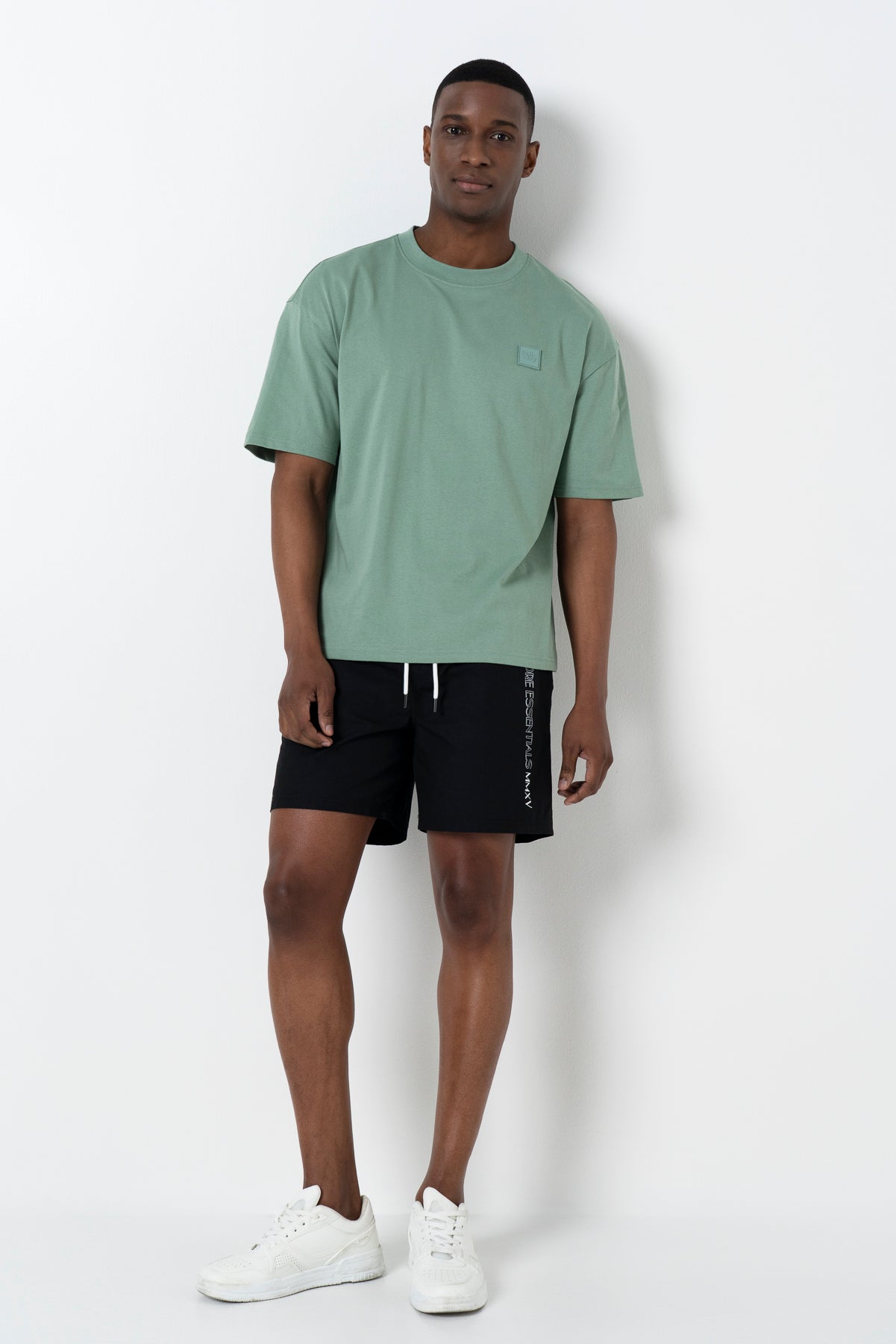 Branded Cuba Pool Shorts _ 164442 _ Black