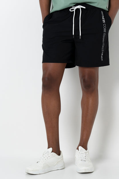 Branded Cuba Pool Shorts _ 164442 _ Black