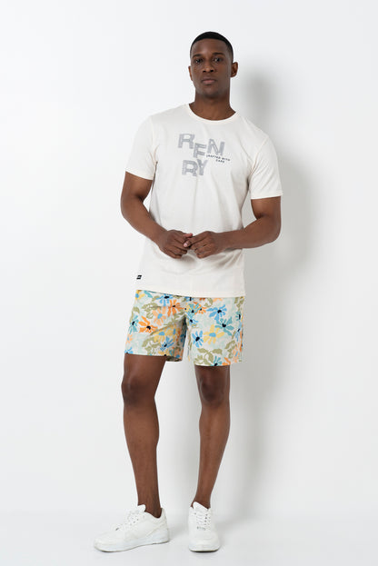 Floral Pool Shorts _ 164446 _ Multi