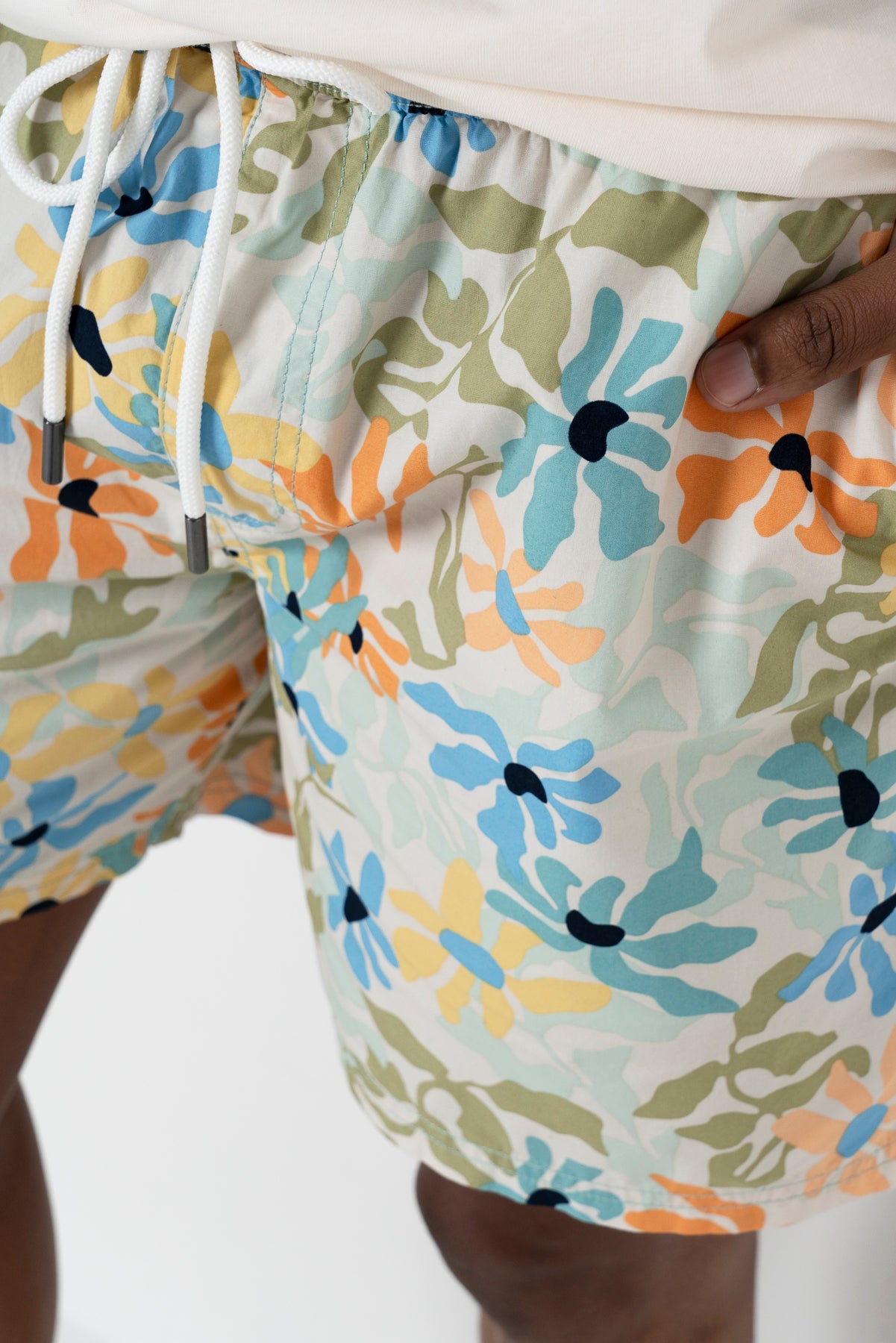 Floral Pool Shorts _ 164446 _ Multi
