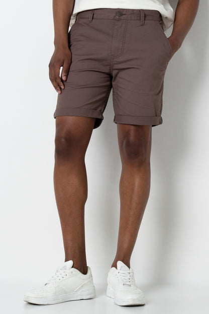 Chino Shorts _ 164335 _ Cement