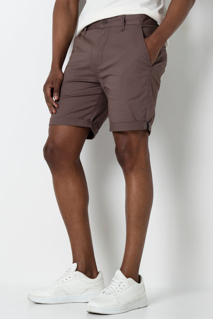 Chino Shorts _ 164335 _ Cement