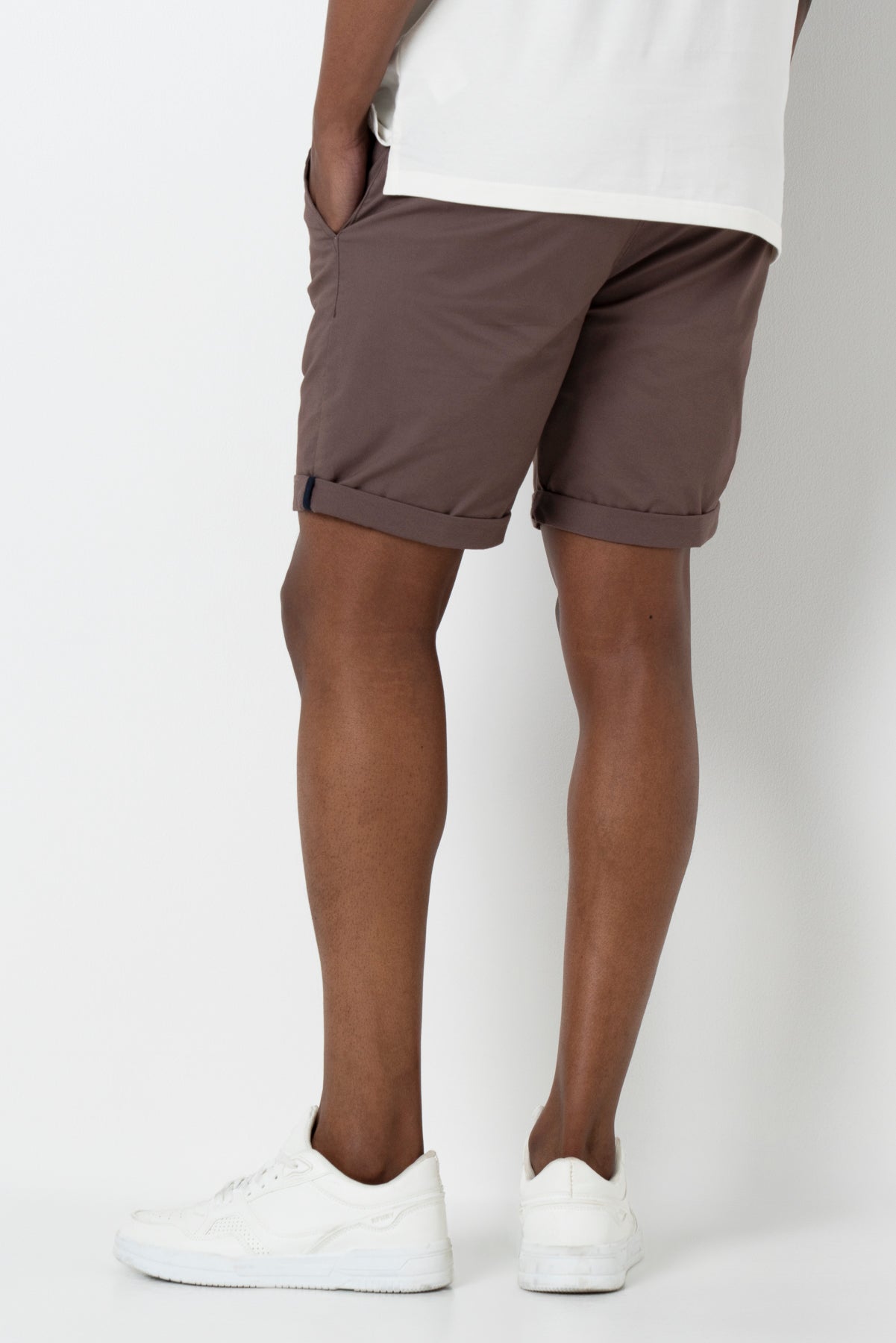 Chino Shorts _ 164335 _ Cement