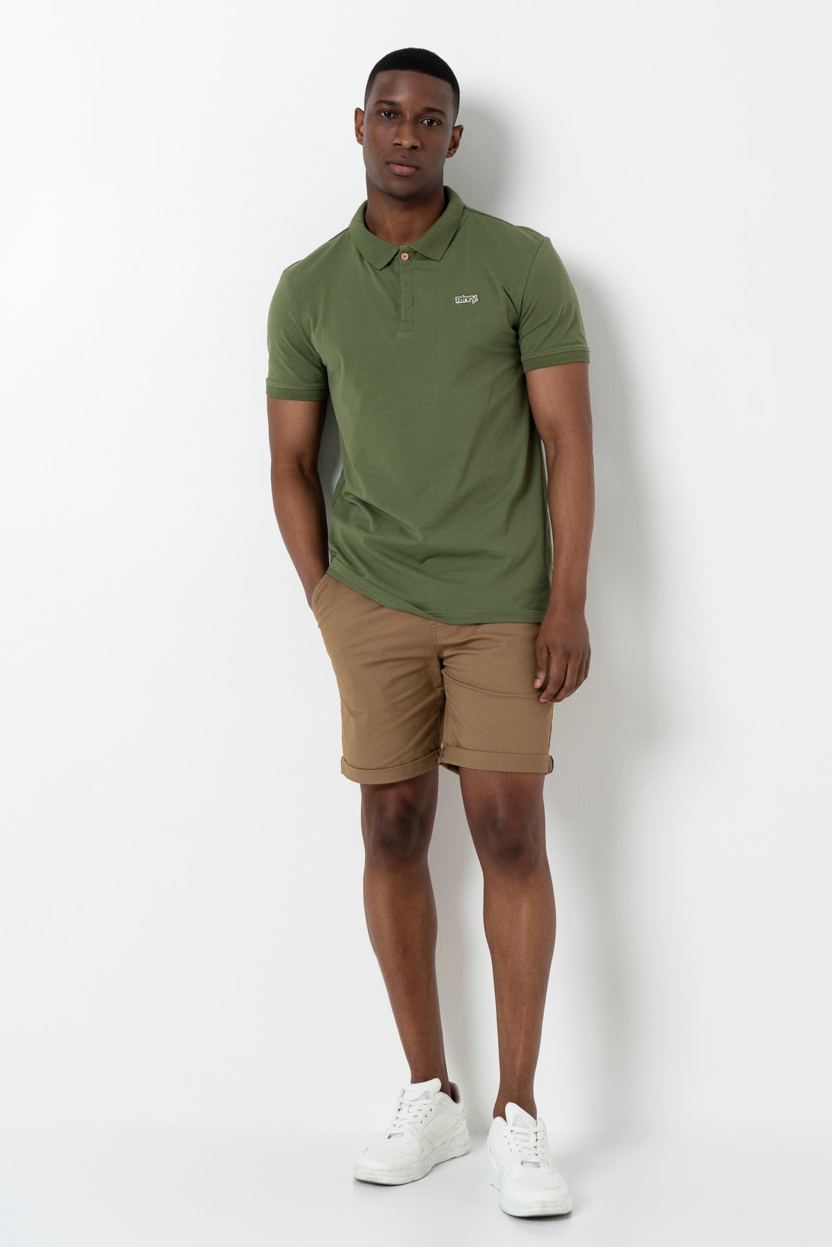 Chino Shorts _ 164335 _ Toffee