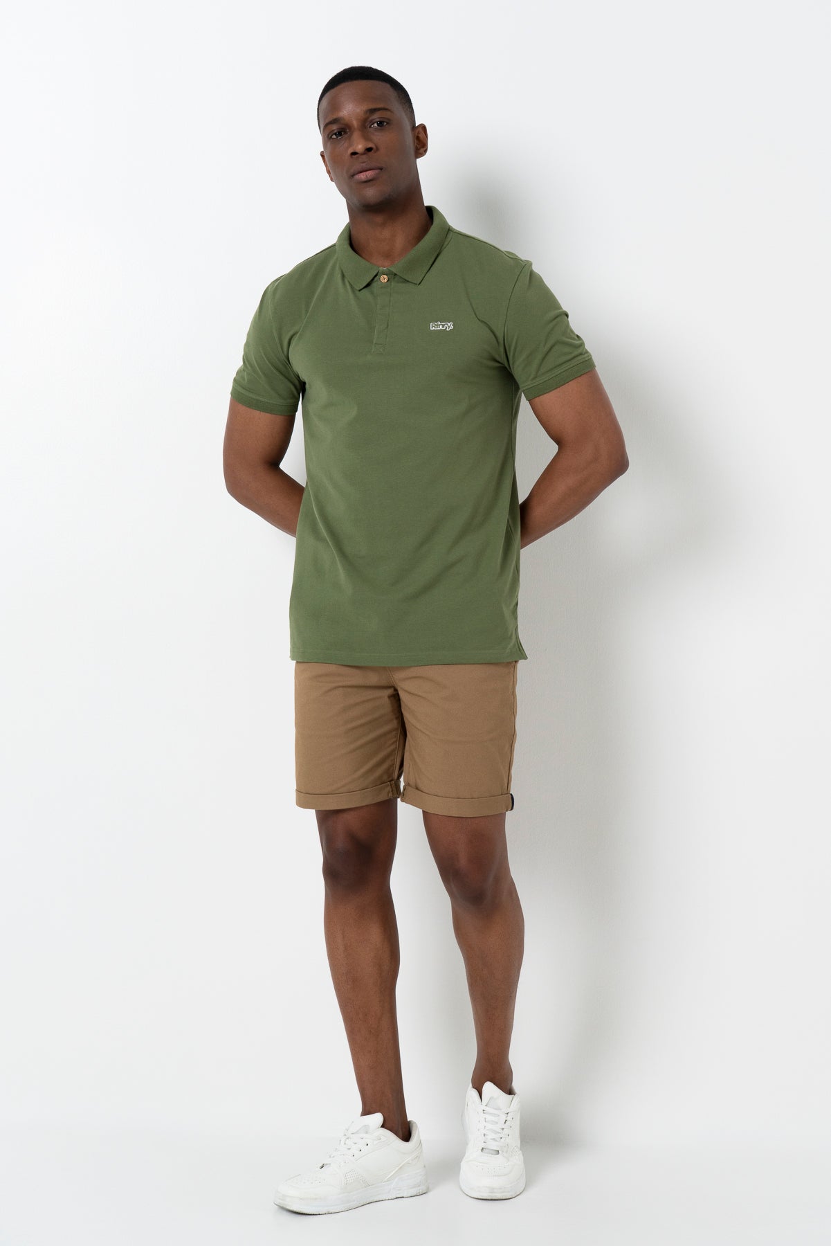 Knit Golfer _ 166986 _ Olive