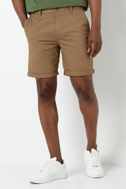 Chino Shorts _ 164335 _ Toffee