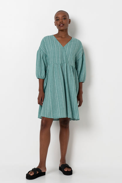 Bubble Relaxed Dress _ 165760 _ Green