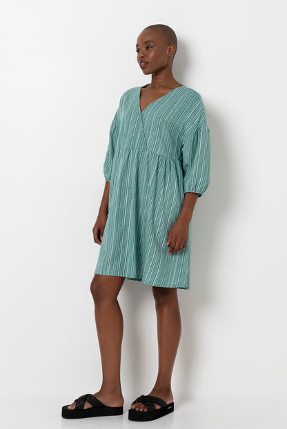 Bubble Relaxed Dress _ 165760 _ Green