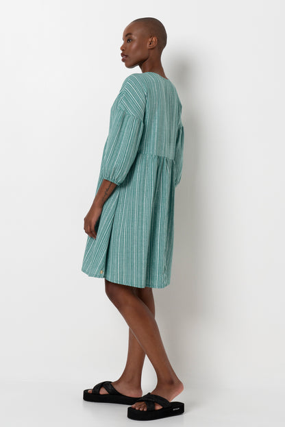 Bubble Relaxed Dress _ 165760 _ Green