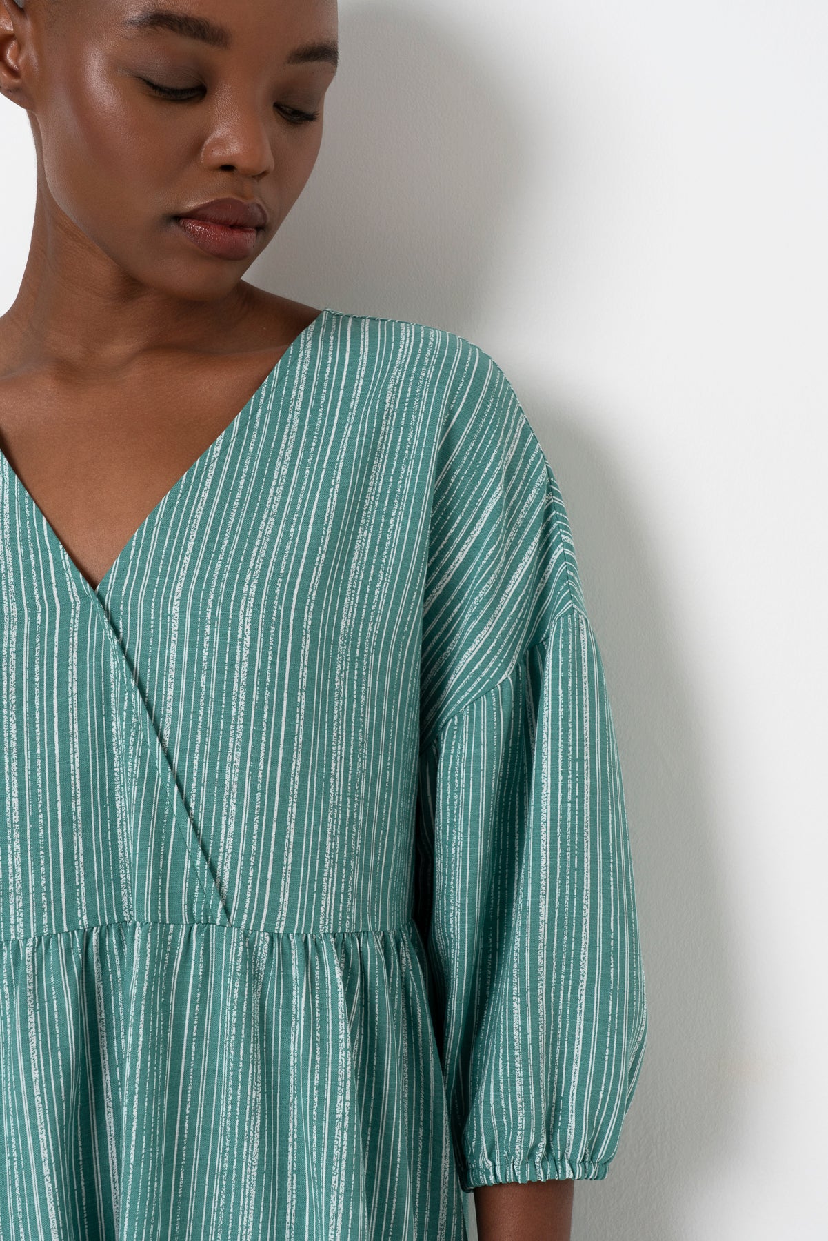 Bubble Relaxed Dress _ 165760 _ Green
