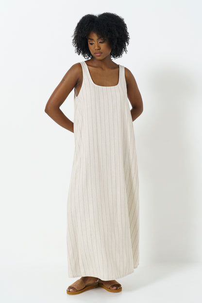 A-Line Dress _ 165776 _ Natural