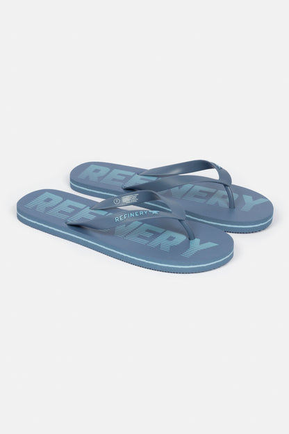 Branded Flip Flop _ 160970 _ Blue