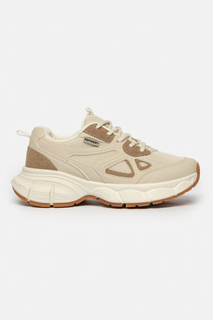 Chunky Sneaker _ 165451 _ Beige