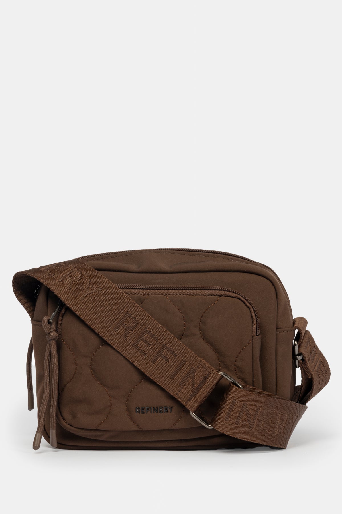 Quilted Bag _ 165314 _ Brown