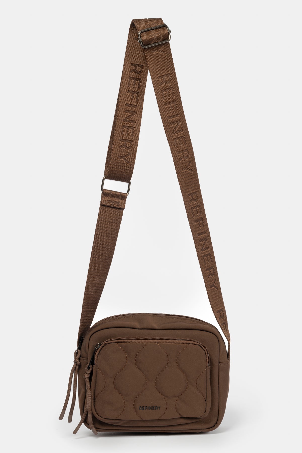 Quilted Bag _ 165314 _ Brown