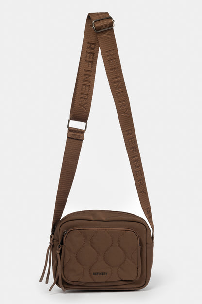 Quilted Bag _ 165314 _ Brown
