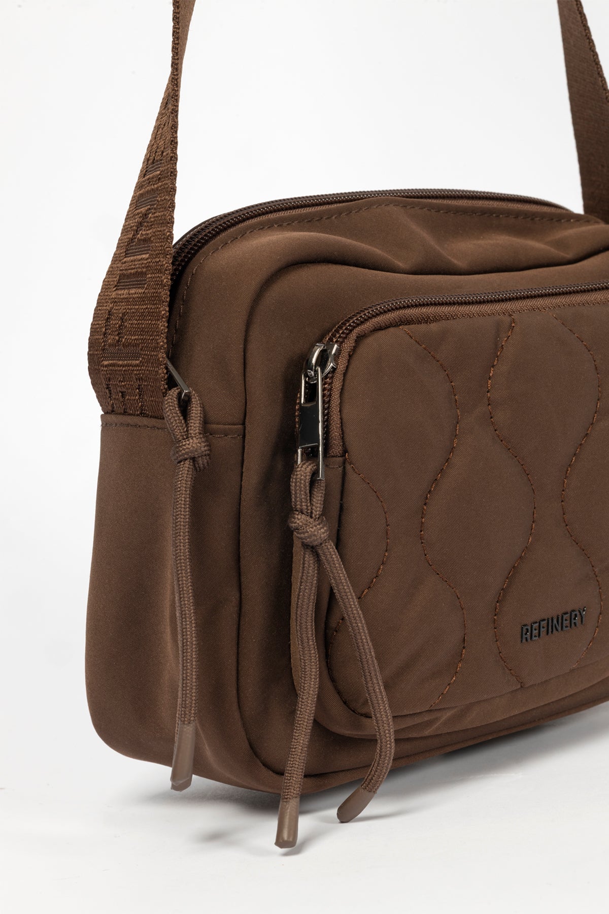 Quilted Bag _ 165314 _ Brown