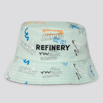 Boys Grafitti Reversible Bucket Hat _ 165803 _ Multi