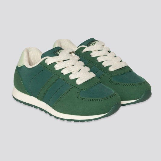 Boys Retro Sneaker _ 169622 _ Emerald