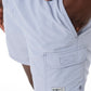 Cargo Swim Shorts _ 140180 _ Light Blue