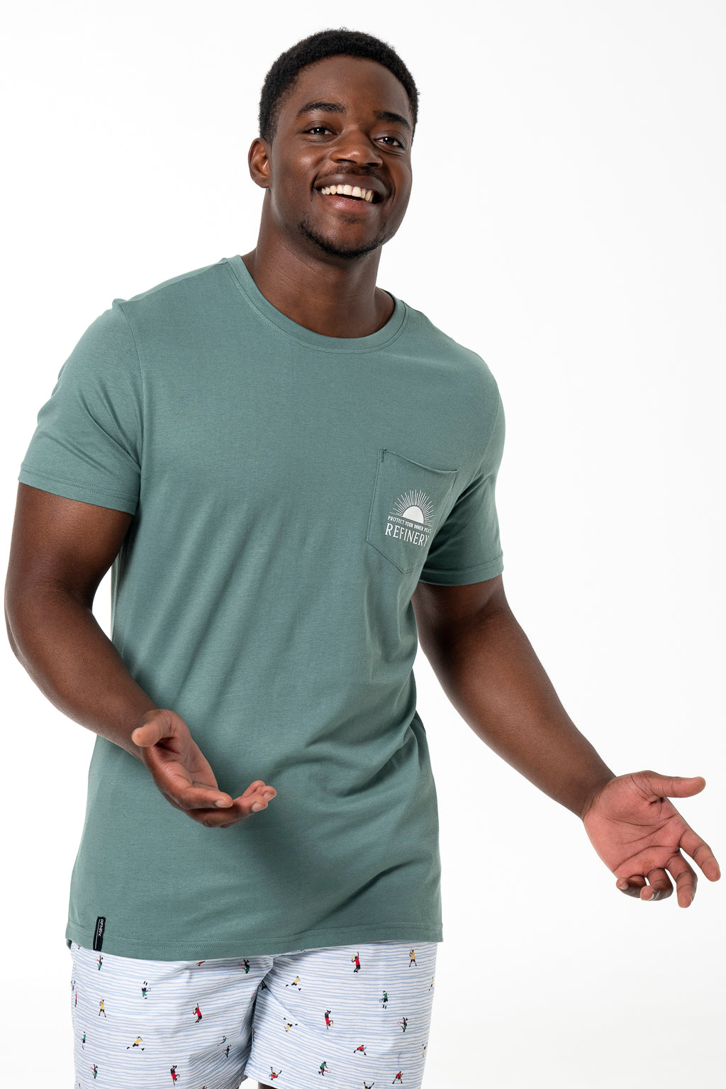 Branded T-Shirt _ 140516 _ Green
