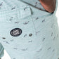 Printed Cuba Shorts _ 140327 _ Sage