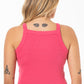 Square-Neck Tank Top _ 141579 _ Pink