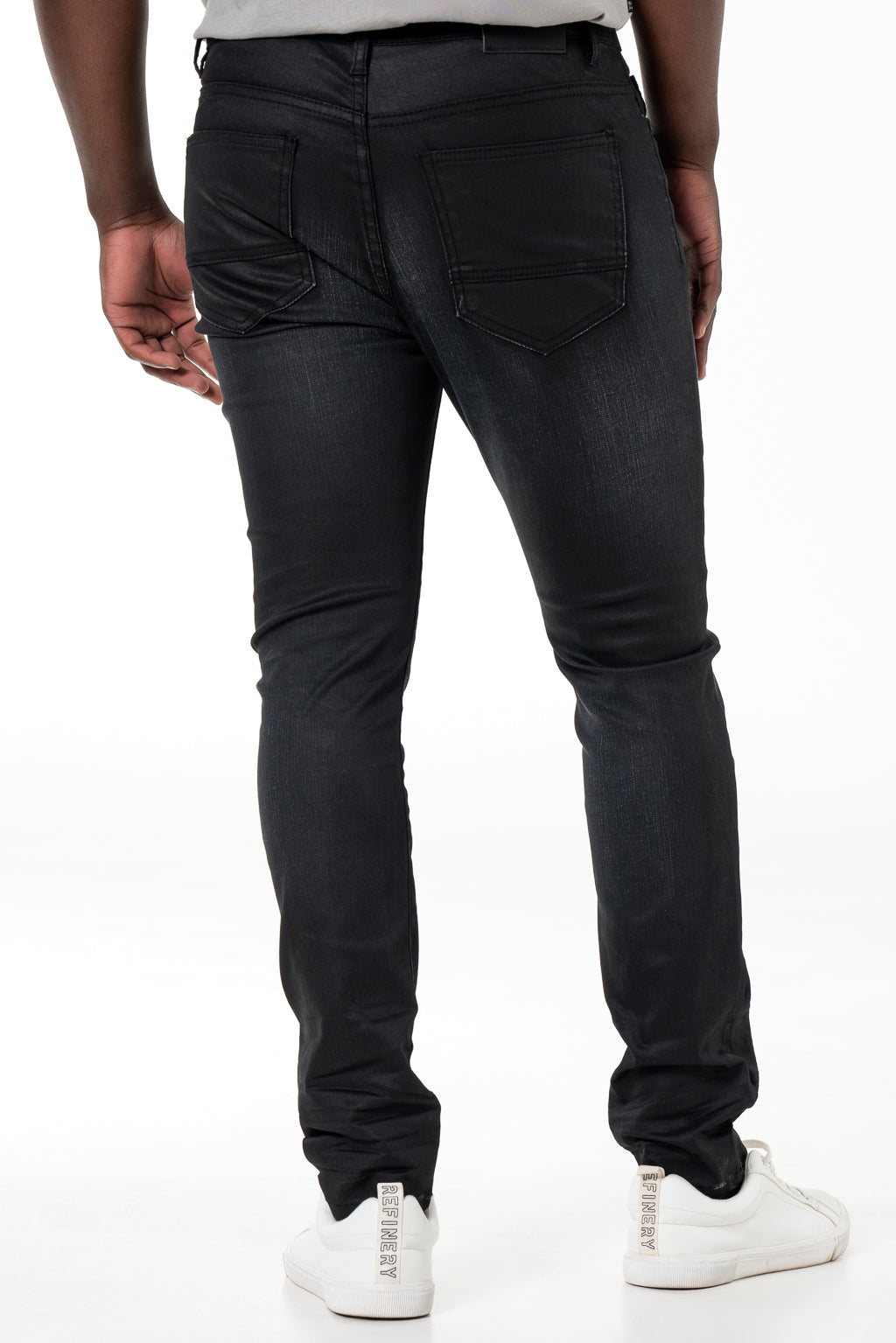 Rf02 Black Coated Jeans _ 137509 _ Black from REFINERY – Refinery